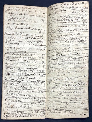 6 ledgers & account books, 1812-1830 pioneering Reel family of West View & Perrysville (Allegheny County, PA), Harmony