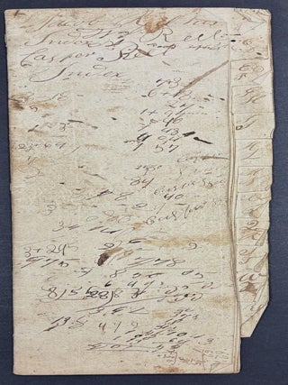 6 ledgers & account books, 1812-1830 pioneering Reel family of West View & Perrysville (Allegheny County, PA), Harmony