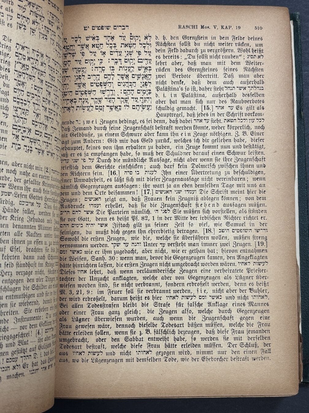Og Rashi Books Rashi al ha-Torah; Der Raschi Kommentar zu den fünf Büchern Moses ...