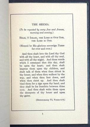 A Book of Prayer for Jewish Girls (1917)