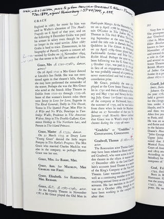 A Biographical Dictionary of Actors, Actresses, Musicians, Dancers, Managers, and Other Stage Personnel in London, 1660-1800, 16 volumes, complete