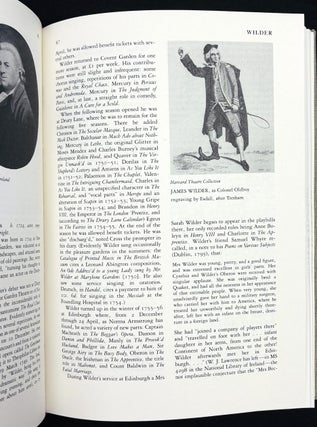 A Biographical Dictionary of Actors, Actresses, Musicians, Dancers, Managers, and Other Stage Personnel in London, 1660-1800, 16 volumes, complete