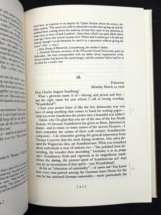The Poet and the Dream Girl: The Love Letters of Lilian Steichen & Carl Sandburg, inscribed by editor