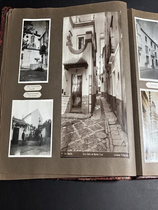 1929 Photo album, Seville Spain, Jerez, Ocuna, southern Spain