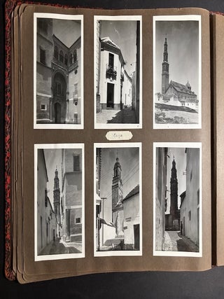 1929 Photo album, Seville Spain, Jerez, Ocuna, southern Spain