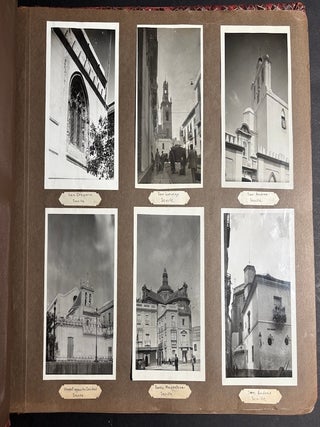 1929 Photo album, Seville Spain, Jerez, Ocuna, southern Spain