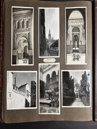 1929 Photo album, Seville Spain, Jerez, Ocuna, southern Spain