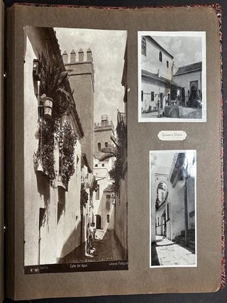 1929 Photo album, Seville Spain, Jerez, Ocuna, southern Spain