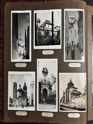 1929 Photo album, Seville Spain, Jerez, Ocuna, southern Spain