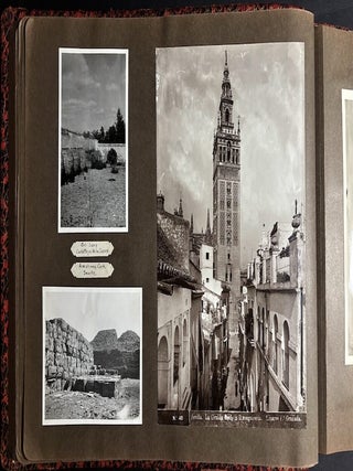 1929 Photo album, Seville Spain, Jerez, Ocuna, southern Spain