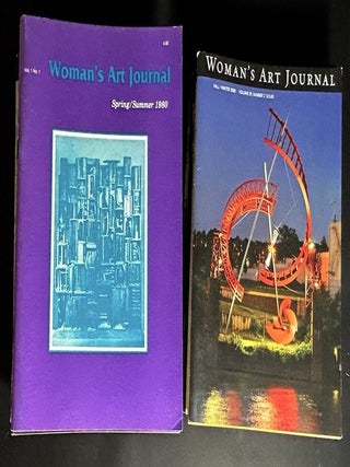 Item #h42696 Woman's Art Journal, 54 issues, Vol. 1 no. 1 (Spring/Summer 1980) - Vol. 29 no. 2...