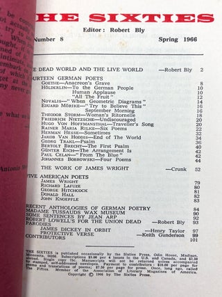 The Sixties No. 4 (1960), 6 (1962), 7 (1964), 8 (1966), 10 (1968), The Seventies No. 1 (1972)