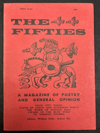 Item #h42818 The Fifties, third issue, 1959, a magazine of poetry and general opinion. Robert...