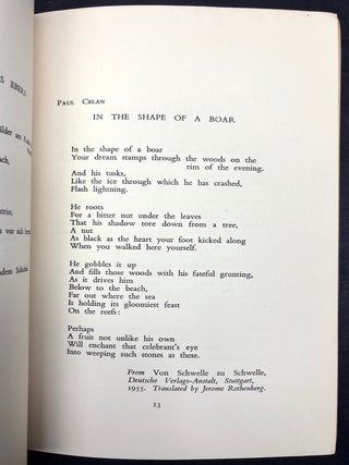 The Fifties, third issue, 1959, a magazine of poetry and general opinion