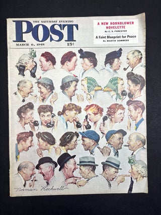 Item #h42829 The Saturday Evening Post, March 6, 1948. C. S. Forester, Norman Rockwell, Babe Ruth