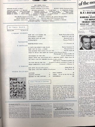 The Saturday Evening Post, March 6, 1948