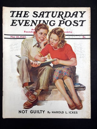 Item #h42832 The Saturday Evening Post, May 25, 1940. P. G. Wodehouse, Harold L. Ickes