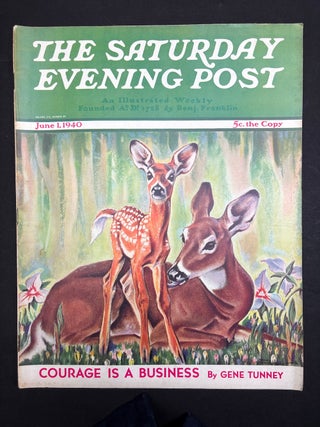 Item #h42833 The Saturday Evening Post, June 1, 1940. P. G. Wodehouse, Arthur Train, Gene Tunney