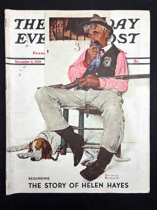 Item #h42838 The Saturday Evening Post, November 4, 1939. William Faulkner, Norman Rockwell