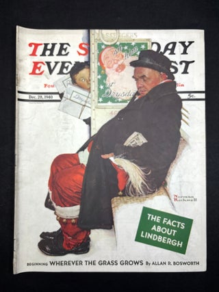 Item #h42840 The Saturday Evening Post, December 28, 1940. W. Somerset Maugham, Norman Rockwell