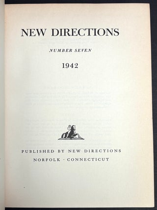 New Directions in Prose & Poetry, 1942 (Number 7)