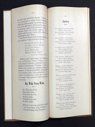 1935 Polish reader for youth: Wypisy dla mlodziezy polskiej w Ameryce, do nauki jezyka, historji i literatury polskiej, Vol. I