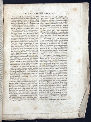 The American Register, or General Repository of History, Politics and Science, Part I for 1810; Vol. VII