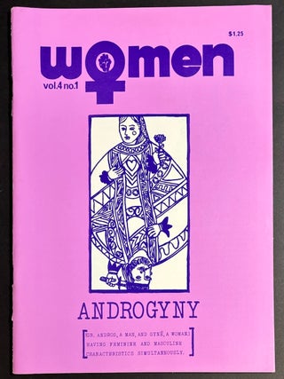 Item #h43326 Women, a Journal of Liberation, Winter 1974, Vol. 4 No. 1: Androgyny. Margaret...