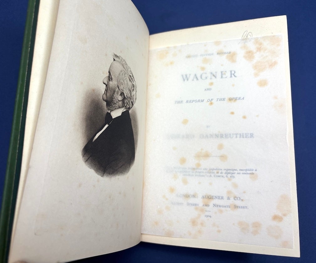 Wagner and the Reform of the Opera | Edward Dannreuther | Second Edition