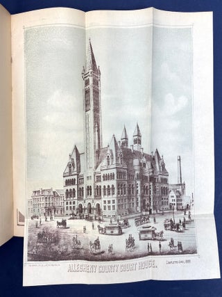 Allegheny County's Hundred Years, 1888 in fine binding by Bayntun, folding panoramic plate, etc.