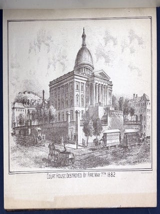 Allegheny County's Hundred Years, 1888 in fine binding by Bayntun, folding panoramic plate, etc.