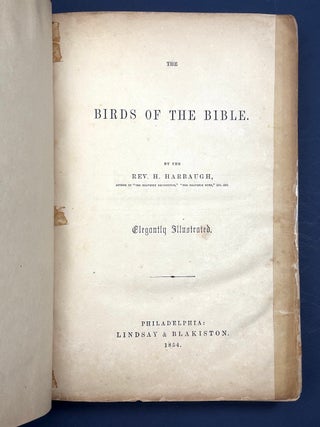 The Birds of the Bible (1854, color lithograph plates)