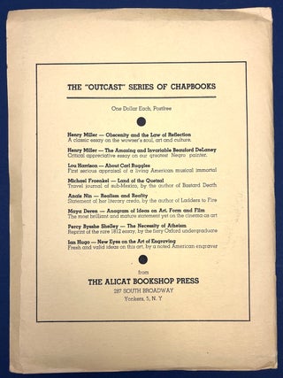 Of - By - And About Henry Miller