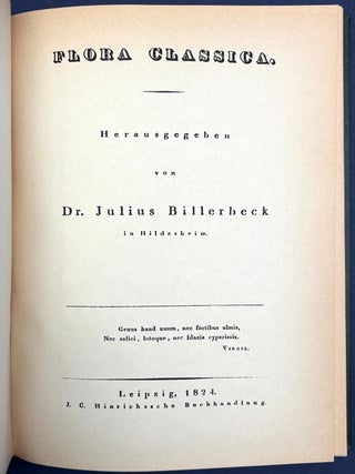 Flora Classica (1984 reprint of original 1824 ed.)