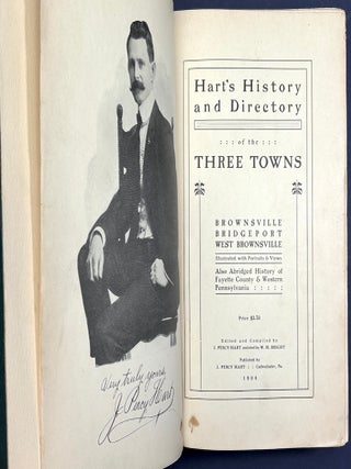 Hart's History and Directory of the Three Towns: Brownsville, Bridgeport, West Brownsville, also abridged history of Fayette County and Western Pennsylvania