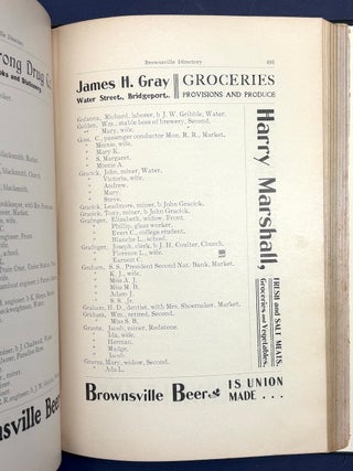 Hart's History and Directory of the Three Towns: Brownsville, Bridgeport, West Brownsville, also abridged history of Fayette County and Western Pennsylvania