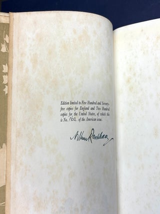 The Vicar of Wakefield, signed limited by Rackham