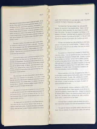 Masonic Culture Manual (1979)
