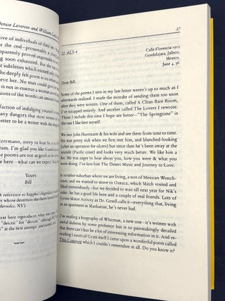 The letters of Denise Levertov & William Carlos Williams, edited by Christopher MacGowan