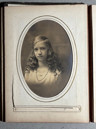 1860s-1910s Pittsburgh & Western PA photo album: Aiken, Noble families, et al.