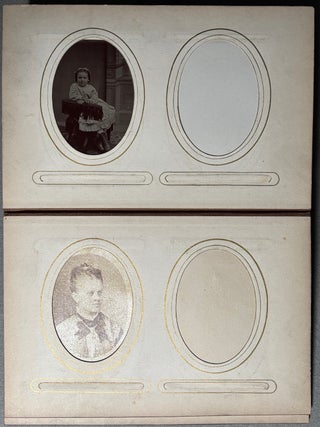 1860s-1910s Pittsburgh & Western PA photo album: Aiken, Noble families, et al.