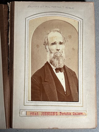 1860s-1910s Pittsburgh & Western PA photo album: Aiken, Noble families, et al.
