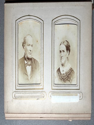 1860s-1910s Pittsburgh & Western PA photo album: Aiken, Noble families, et al.