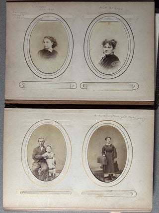 1860s-1910s Pittsburgh & Western PA photo album: Aiken, Noble families, et al.