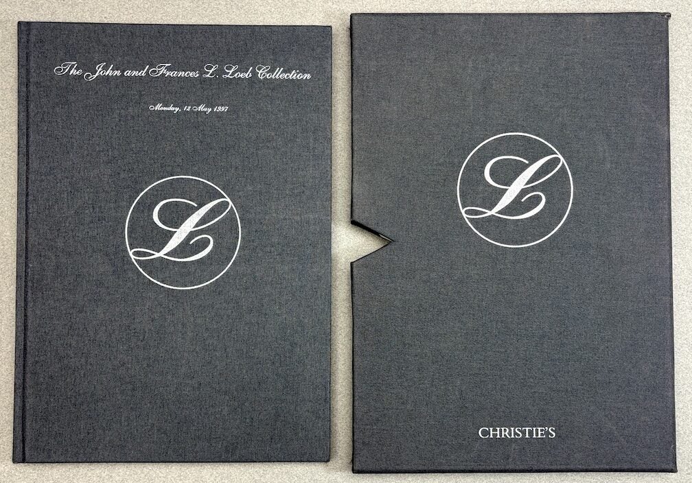 The John and Frances L. Loeb Collection, Monday, 12 May, 1997 ...