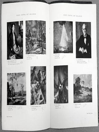 1934 catalog and guide to Grand Central Art Galleries, NYC