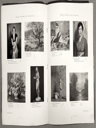 1934 catalog and guide to Grand Central Art Galleries, NYC