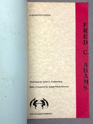 A Bagwyn's Dozen (Poems) illustrated by James E. Faulkenberg, fwd by Joseph Payne Brennan