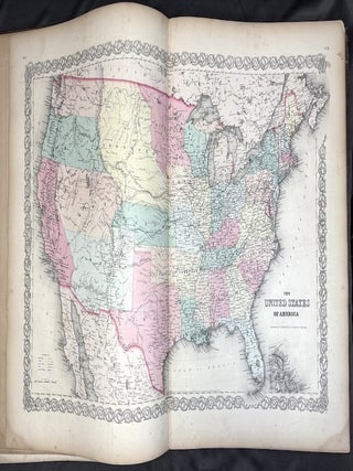 Colton's Atlas of America (1856), Philadelphia Commercial Edition