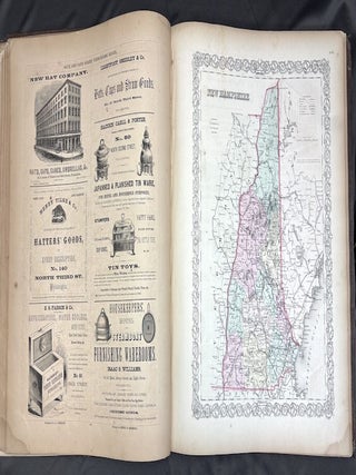 Colton's Atlas of America (1856), Philadelphia Commercial Edition